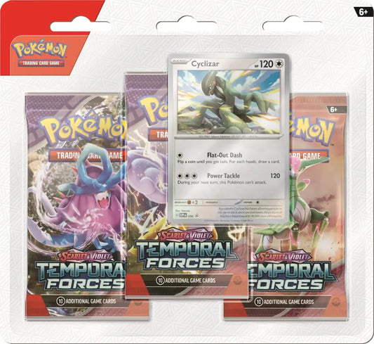 Pokémon - Trading Card Game: Scarlet & Violet— Temporal Forces 3pk Booster