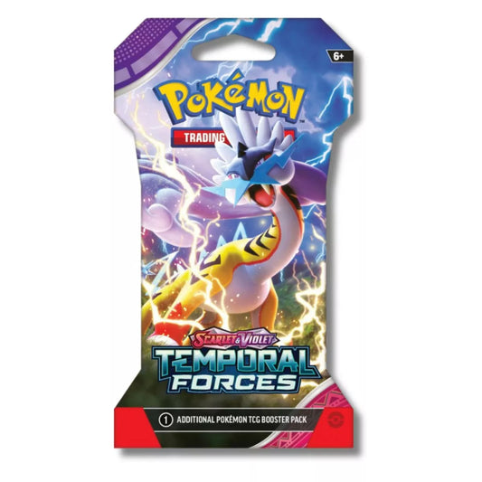 Pokemon Scarlet & Violet Temporal Forces Sleeved Booster