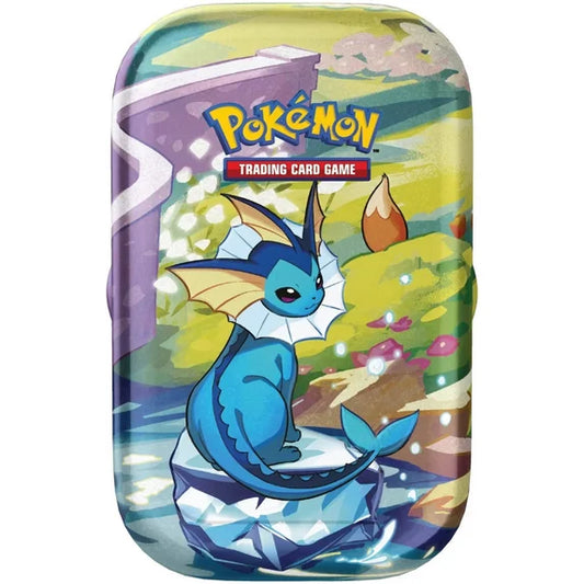 Pokemon TCG Scarlet & Violet Prismatic Evolutions Mini Tin | Random mini tin art work